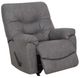 Franklin™ Wessex Cowboy Graphite Fabric Manual Recliner-0