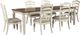 Signature Design by Ashley® Realyn 7-Piece Chipped White Dining Table Set-0
