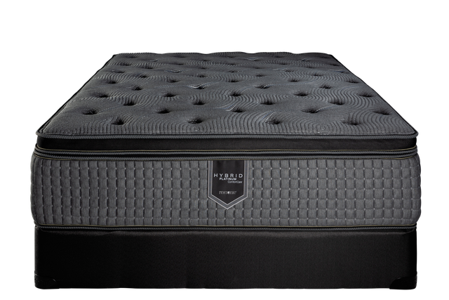 Spring Air® Hybrid Platinum Mayra 15" Firm Box Top Queen Mattress-2