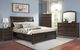 Elements International Kingston Walnut Dresser and Mirror-3