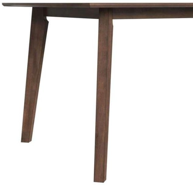 Elements International Santa Barbara Walnut Dining Table-4