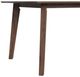 Elements International Santa Barbara Walnut Dining Table-4