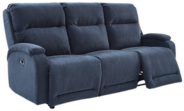 Best® Home Furnishings Customizable Field & Stream Home Maverly Space Saver Power Reclining Sofa with Tilt Headrest -1