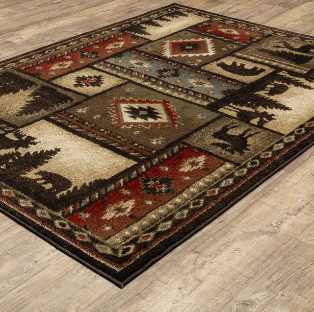 Oriental Weavers™ Woodlands 5'x7' Style 1 Area Rug-3