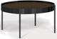 Korson Furniture Coppen Glass Top Coffee Table with Metal Legs -0