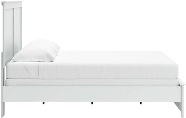 Signature Design by Ashley® Bostwick Shoals White 81" King Panel Bed-3