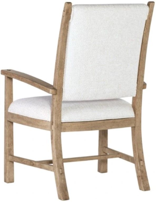 Hooker® Furniture Vineyard Row Sonoma/White Zin Post Back Dining Arm Chair-3