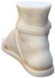Currey & Company Antique White Greek Foot Relic Sculpture-3