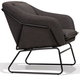 Korson Furniture Bono Harris Charcoal Lounge Chair-2