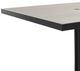 CabanaCoast® Customizable Skye Aluminum/Wooden 24" Outdoor Square Pedestal Side Table-2