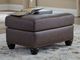 Benchcraft® Roxmere Umber Ottoman-3