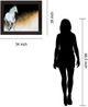 Classy Living Wild Ember Stallion Framed Wall Art-1