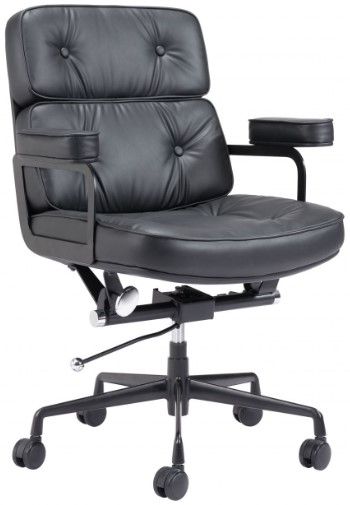 Zuo® Modern Smiths Black Office Chair-0