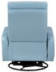 Homelegance® Sorrento Blue Manual Swivel Glider Recliner-4