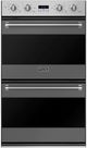Viking® 3 Series 30" Damascus Grey Double Electric Wall Oven-0