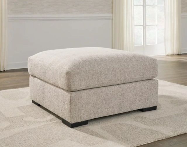 Benchcraft® Ballyton Sand Oversized Accent Ottoman-2