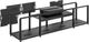 Salamander Designs® Oslo 245 Black Glass UST Projector Cabinet-1