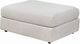 Fusion Furniture 7004 Durango Pewter Ottoman-0
