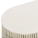 TOV Furniture Bella Cream Oval Coffee Table-5
