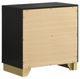 Coaster® Caraway 4-Piece Black California King Bedroom Set-4