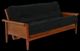 Night & Day Furniture™ Venice Cherry Full Futon Bed Frame-0
