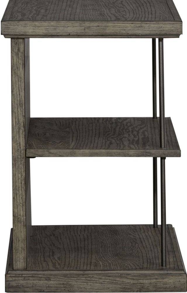Liberty Furniture City Scape Burnished Beige Chairside Table-2