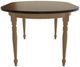 Mavin Customizable 42" x 48" Oval Extendable Dining Table with 18" Leaf-2