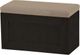 Crate Designs™ Furniture Espresso Storage Bench-0