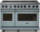 Viking® 7 Series 48'' November Sky Pro Style Gas Range-2