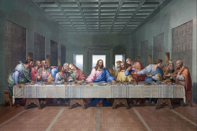 Classy Living Benevolent Last Supper Wall Art-0
