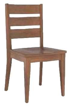 Members Amish Customizable Heritage Woodcrafters Winston Dining Side Chair-0
