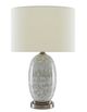 Currey & Company Harmony Gray/Brown/Antique Nickel Table Lamp-0