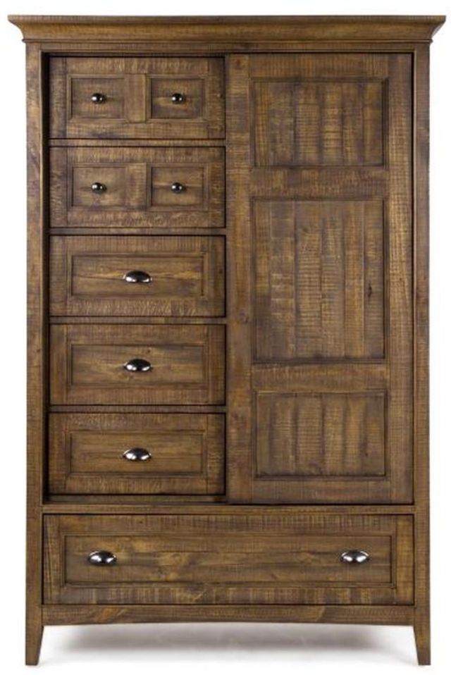 Magnussen Home® Bay Creek Toasted Nutmeg Door Chest-1