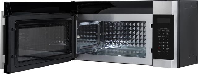 FORNO® Fornace Series Espresso 1.5 Cu. Ft. Fingerprint Resistant Stainless Steel Over The Range Microwave -3