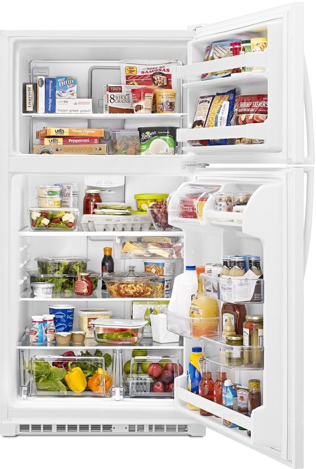 Whirlpool® 33" 20.5 Cu. Ft. White Top Freezer Refrigerator-3