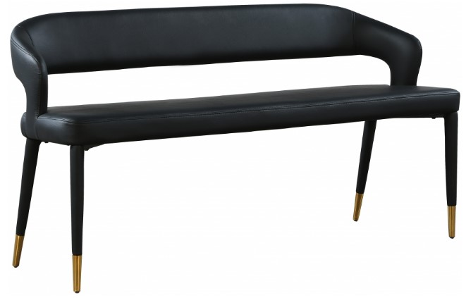 Meridian Furniture Destiny Faux Leather Bench Meridian Furniture Destiny Faux Leather Bench