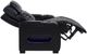 Coaster® Zuma Black Upholstered Power Recliner with Power Headrest-3