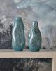 Currey & Company Tyne Gold/Pale Blue Vase-4