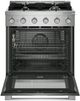 Bosch® 500 Series 30” Stainless Steel Freestanding Gas Range-1