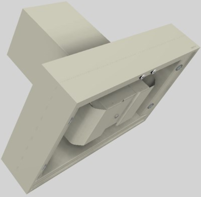 Vent-A-Hood® 42" Biscuit Contemporary Island Range Hood-4