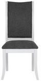 Coaster® Judd 5-Piece Dark Gray/Pearl White Dining Set-1