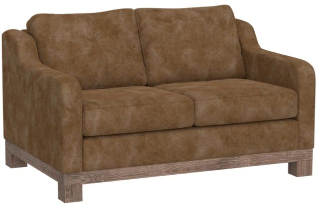 International Furniture Direct Samba Cognac Loveseat-0