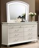 Furniture of America® Maddie 5-Piece Pearl White Queen Bedroom Set-3
