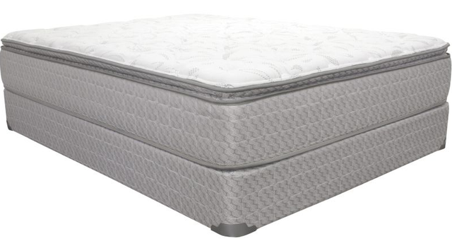 Corsicana Bedding Briley Hybrid Plush Pillow Top Queen Mattress-0