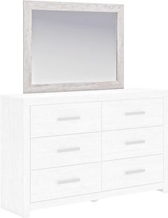Signature Design by Ashley® Cayboni Whitewash Bedroom Mirror