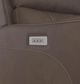 Flexsteel® Carter Brown Power Recliner with Console and Power Headrests and Lumbar-5