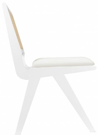 Meridian Furniture Abby White Side Chair-2