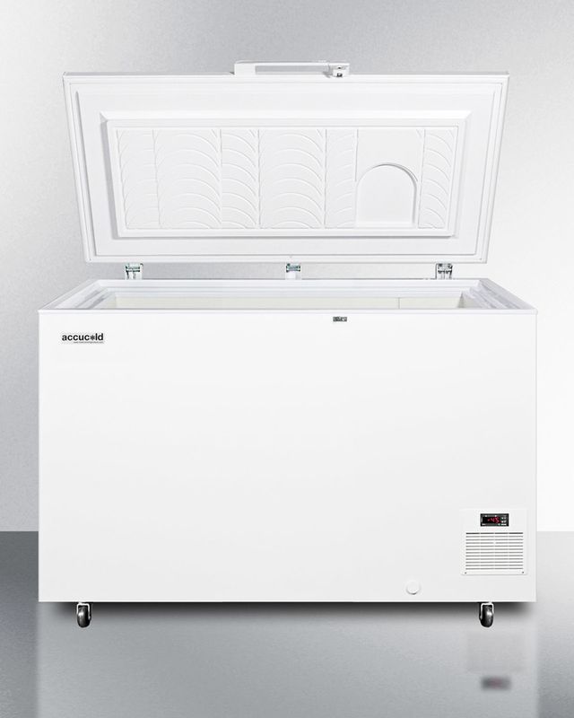 Accucold® by Summit® Commercial 52" 11.1 Cu. Ft. White Chest Freezer-1