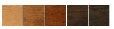 Country View Woodworking Customizable Eureka Cherry Top 42" Dining Table with 4-Leaves and Brown Maple Base-2