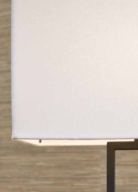 Signature Design by Ashley® Voslen Black Table Lamp with Brown Accent-2